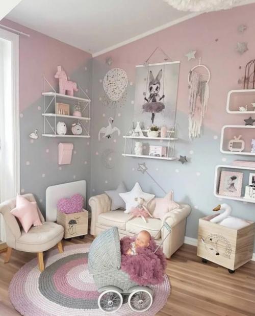 Идеи оформления детской комнаты.