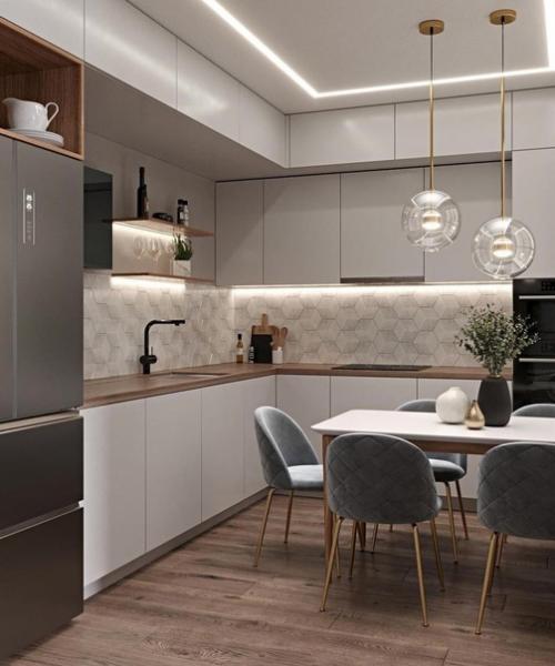 Дизайн интерьера кухни.