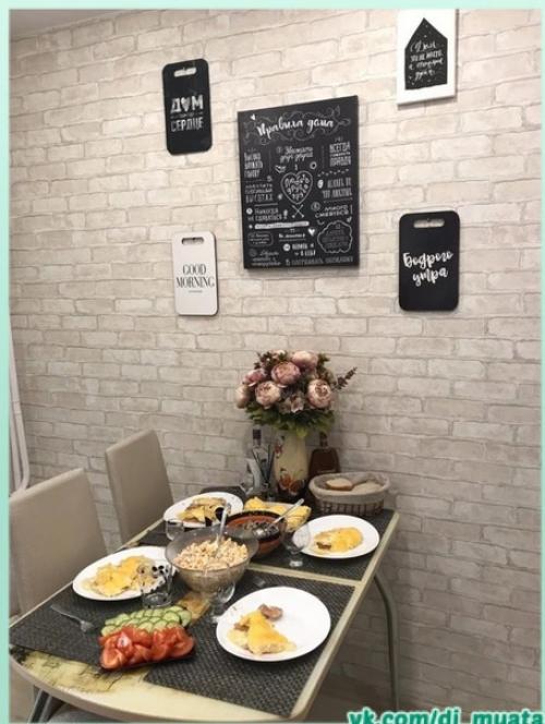 Объединили кухню с балконом. 02