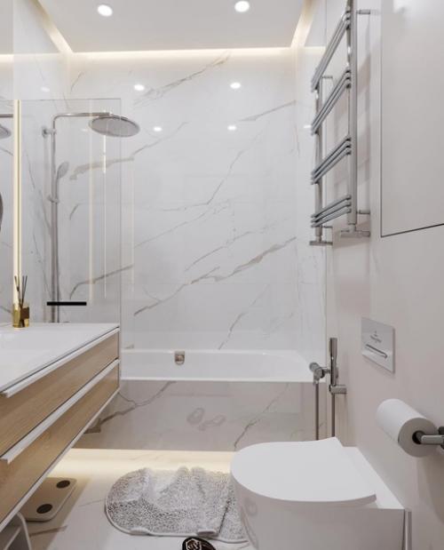 Современный интерьер. В светлых оттенках.