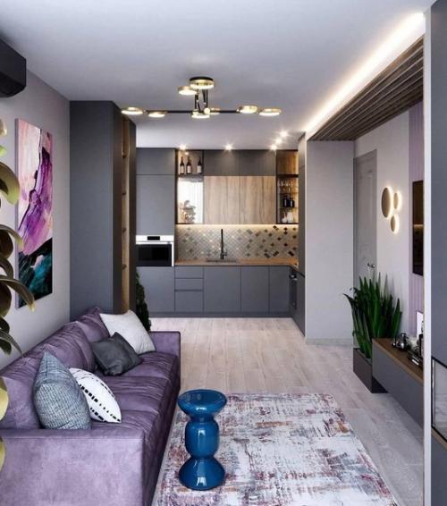 Необычное оформление интерьера. 03