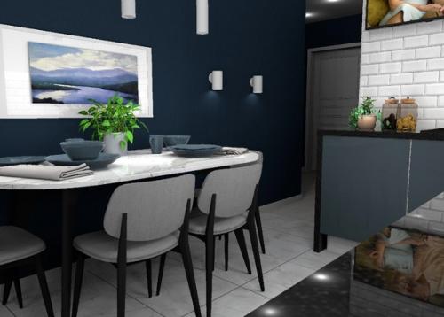 Интересное оформление квартиры.