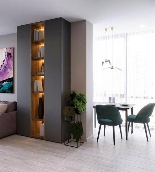 Необычное оформление интерьера. 05