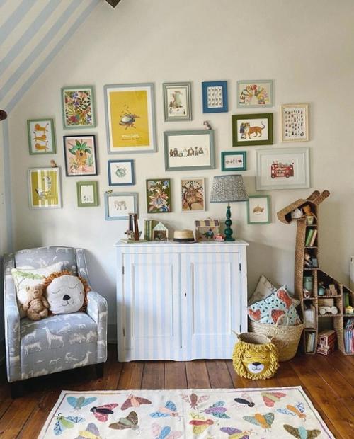 Интерьер дома. В светлых, нежных оттенках. 03