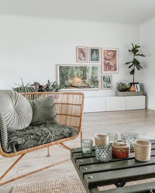 Красивый интерьер. В скандинавском стиле. 01