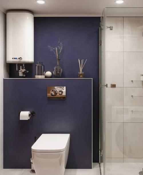 Здорово, когда потолки позволяют сделать двухуровневую квартиру со спальней на втором этаже. 08