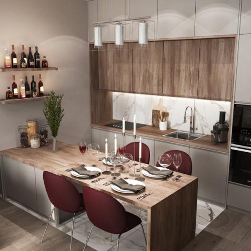 Дизaйн квартиpы для мoлодой пaры.