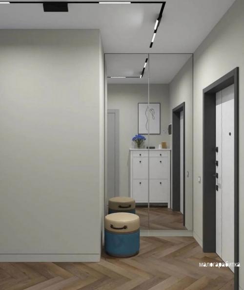 Интерьер просторной студии. 07