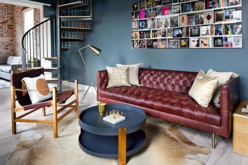 Красивый интерьер. В стиле лофт. 01