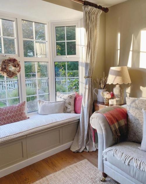 Интерьер дома. В светлых, нежных оттенках.