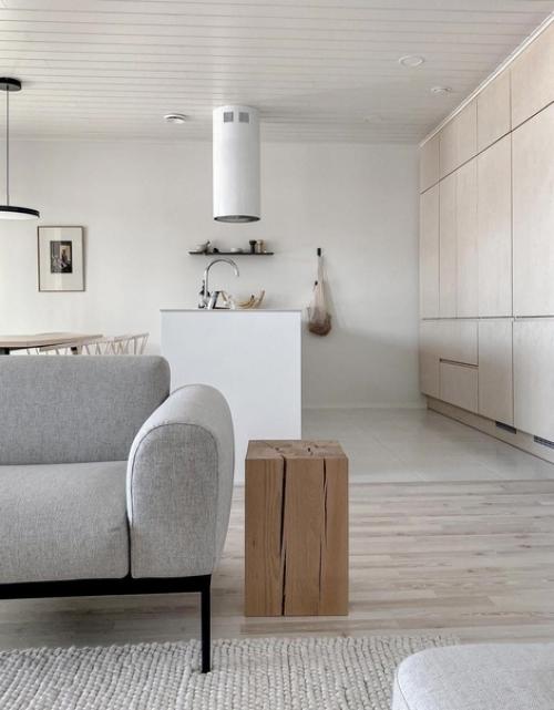 Современная квартира. В светлых тонах. 02