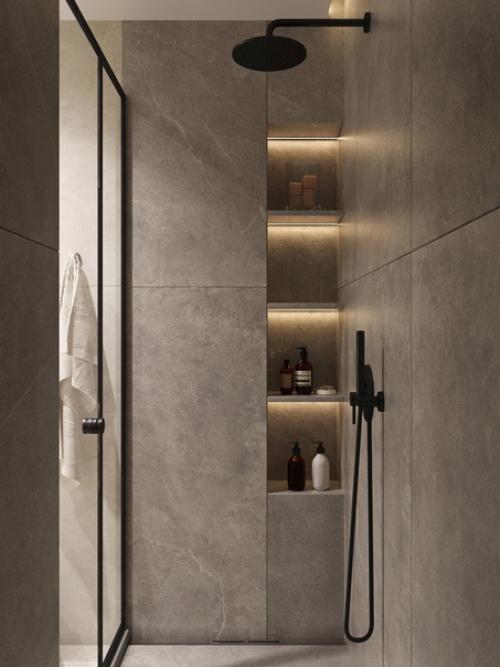 Интерьер ванной комнаты. 05