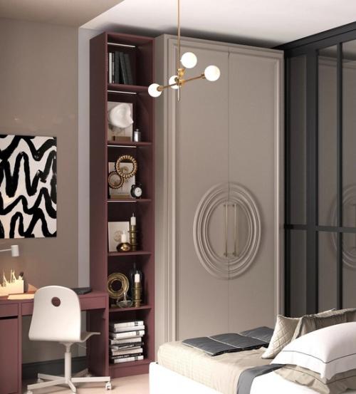 Идея оформления спальни.