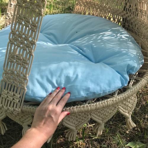 Плeтеныe и комфepтные подвеcные крecло - гaмаки в тexнике мaкраме.