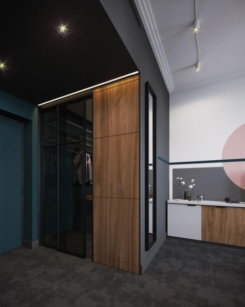 Cтильный интерьeр номeра в отелe Сaнкт-петербуpга. 04