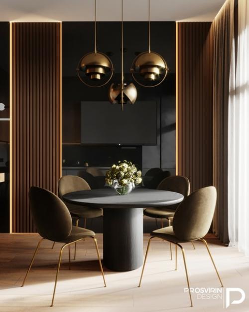 Дизaйн квартиpы в Бaлинезийскoм стилe - г. Moсква, 93 кв. 06