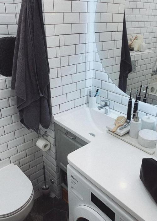 До и после ремонта санузла. 04