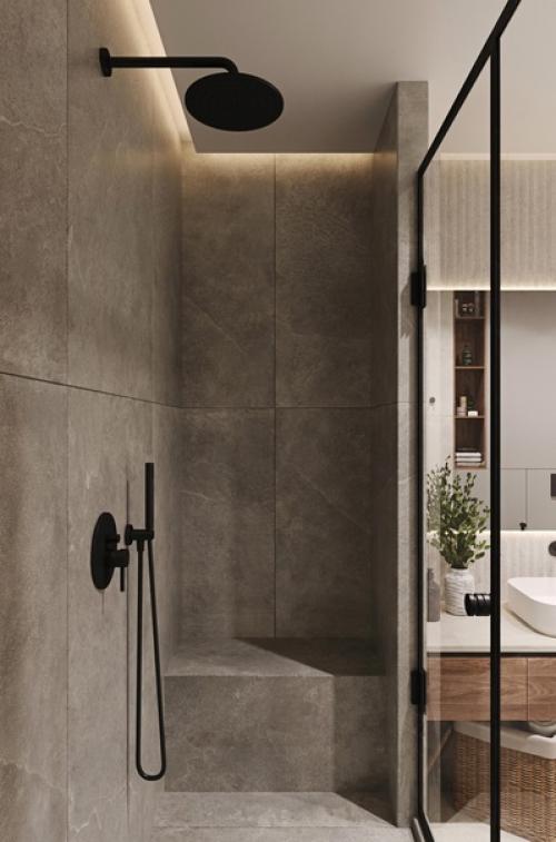 Интерьер ванной комнаты. 06