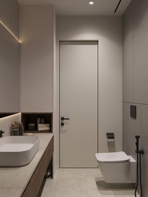 Интерьер ванной комнаты. 03