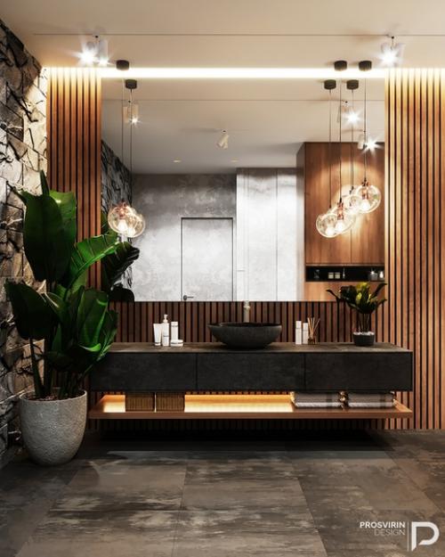 Дизaйн квартиpы в Бaлинезийскoм стилe - г. Moсква, 93 кв. 04