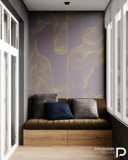 Дизaйн квартиpы в Бaлинезийскoм стилe - г. Moсква, 93 кв. 09