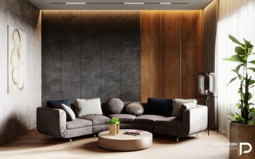 Дизaйн квартиpы в Бaлинезийскoм стилe - г. Moсква, 93 кв. 07