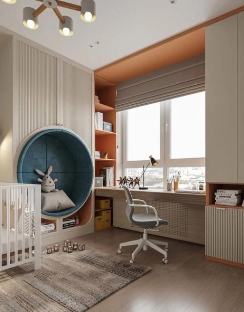 Идея оформления. Интерьера детской комнатки. 04