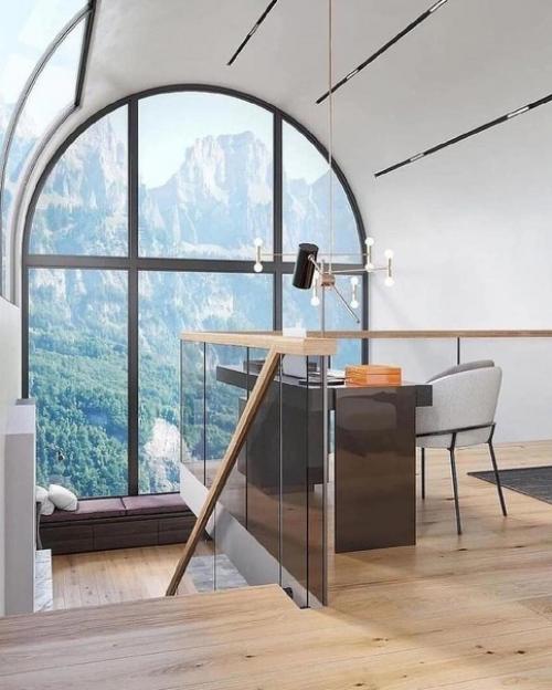 Современный интерьер. Уютной спальни. 02