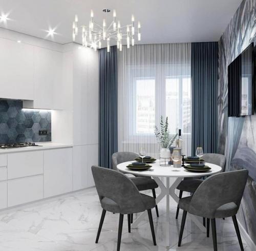 Просторная квартира. Современная и стильная.