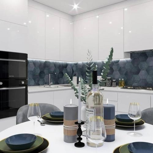 Просторная квартира. Современная и стильная. 02