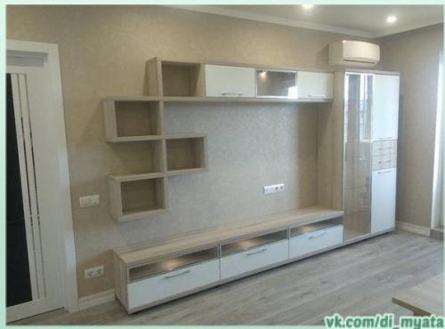 Результат ремонта. Просторной гостиной.