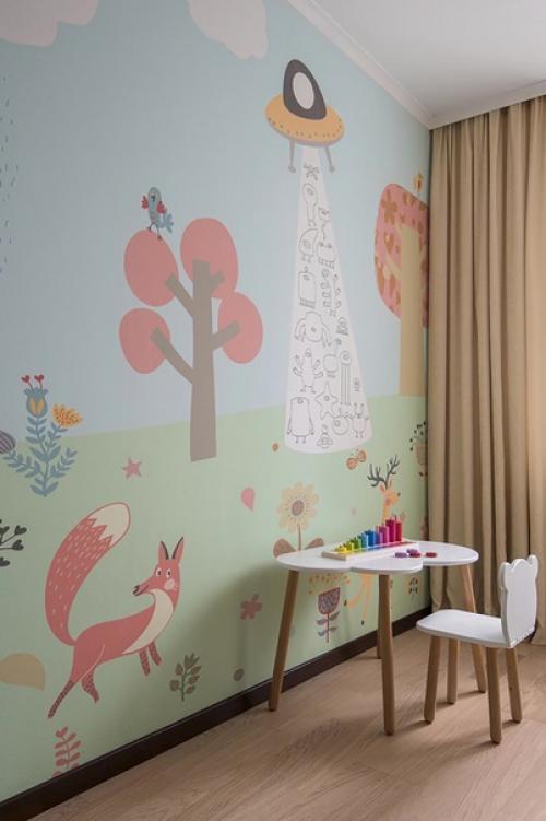 Красивый интерьер. Трёхкомнатной квартиры. 05