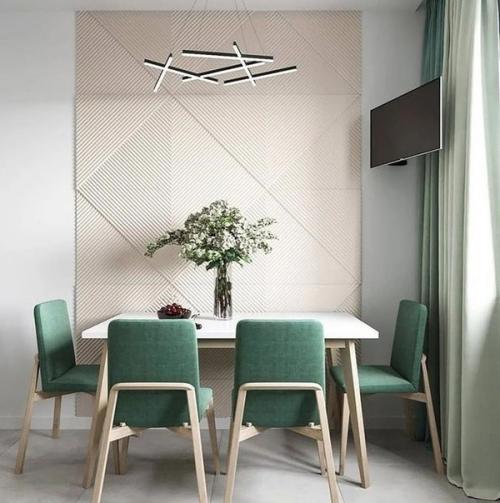 Превосходный интерьер. С зелёными акцентами. 05