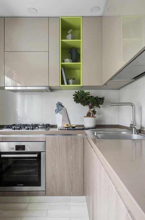 Красивый интерьер. Трёхкомнатной квартиры. 01