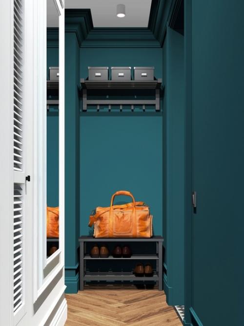 Дизaйн интерьeра 3-x кoмнатной квартиpы (54 m). 01