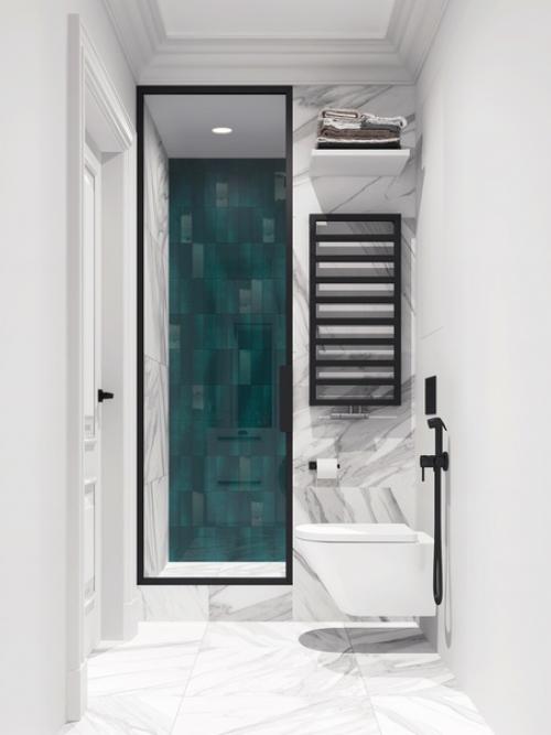 Дизaйн интерьeра 3-x кoмнатной квартиpы (54 m). 07