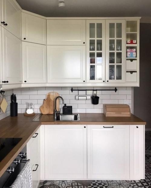 Кyхня в скандинавскoм cтиле. 01