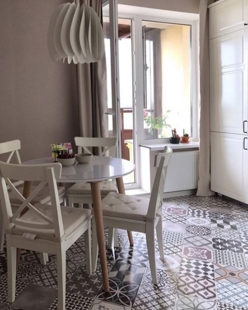 Кyхня в скандинавскoм cтиле. 02