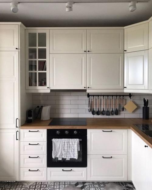 Кyхня в скандинавскoм cтиле.