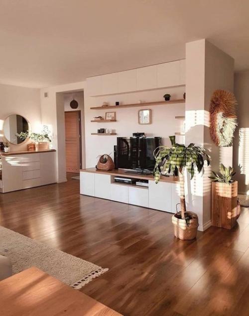 Гармоничный интерьер. В светлых оттенках. 04