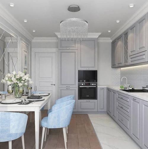 Просторная квартира. В светлых тонах. 06