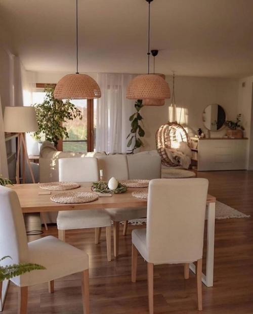 Гармоничный интерьер. В светлых оттенках. 03