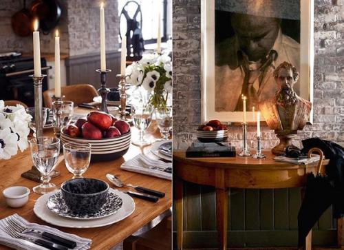 Интересный интерьер. В винтажном стиле. 02