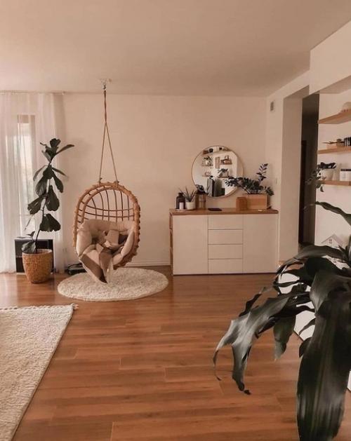 Гармоничный интерьер. В светлых оттенках. 08