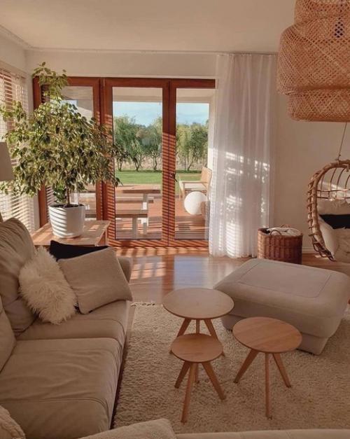 Гармоничный интерьер. В светлых оттенках. 09