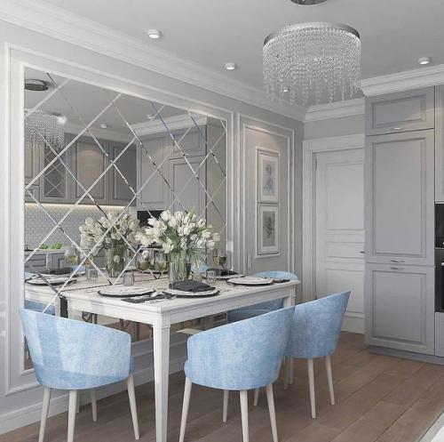 Просторная квартира. В светлых тонах. 07