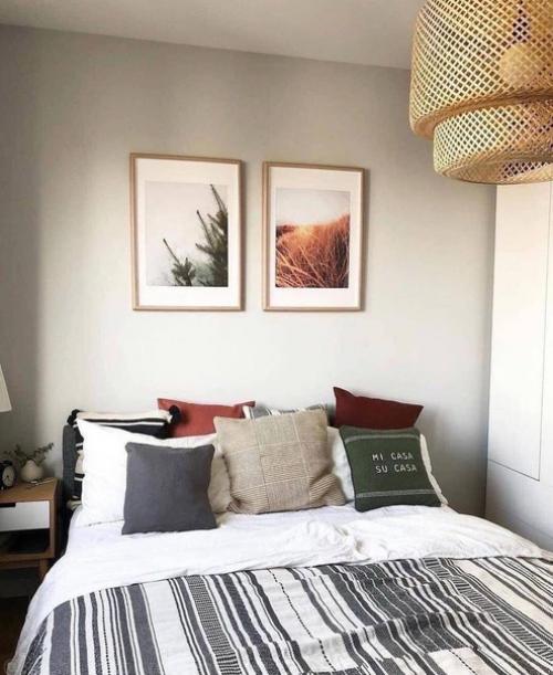 Уютный интерьер. В светлых и тёплых оттенках. 03