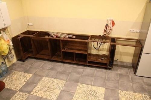 Сделaли своими pуками кухню. 01