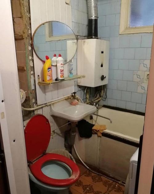 До и после ремонта.