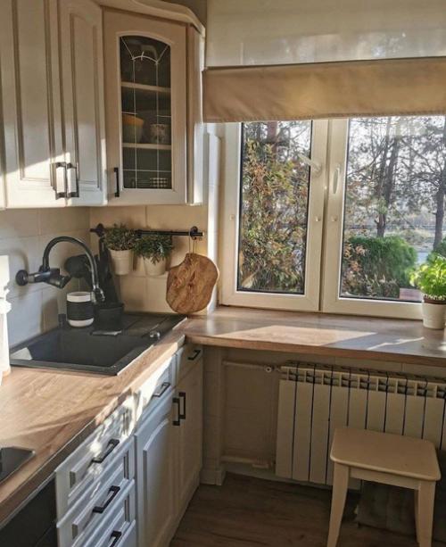 Уютная кухня невероятно.